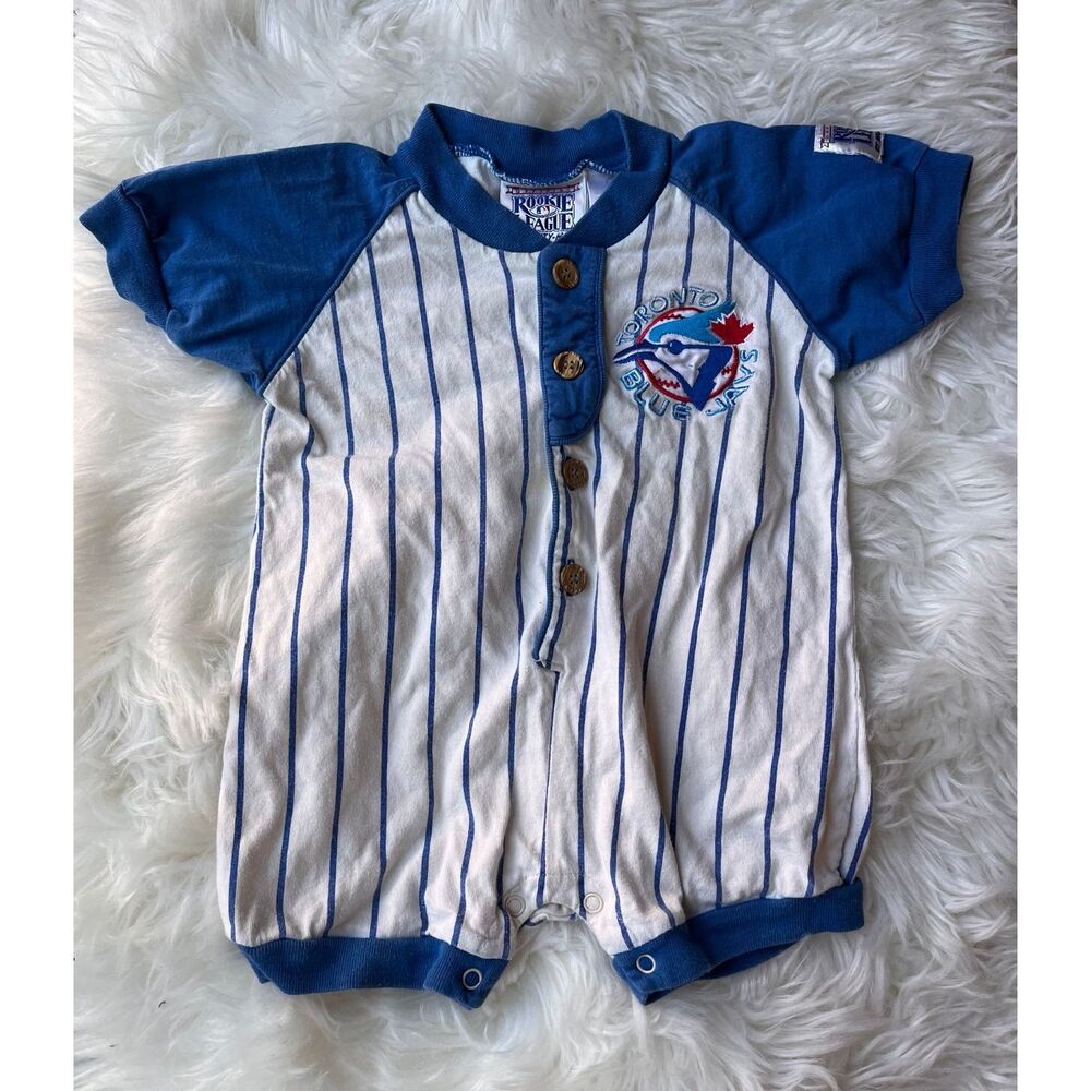 Vintage Toronto Bluejays baby romper